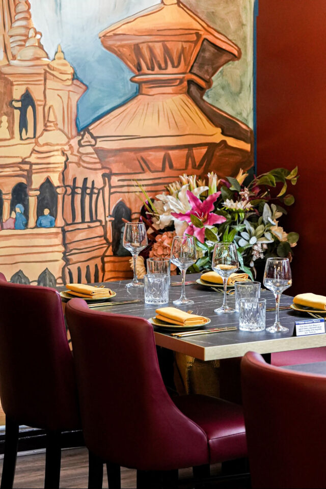 Indian restaurant Nepalese curry house in Blackheath Village with private dining events venue space close to Lewisham near Greenwich Park