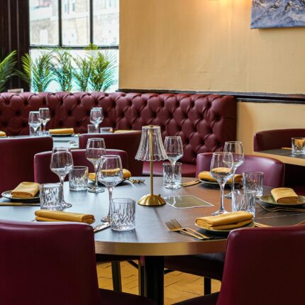 Private group dining rooms at Indian restaurant Nepalese curry house in Blackheath Village with private dining events venue space close to Lewisham near Greenwich Park