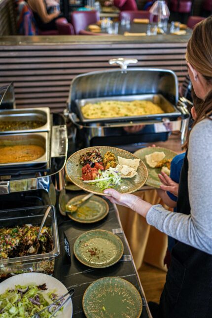 Family-friendly Sunday Buffet at Panas Restaurant Blackheath Village.
