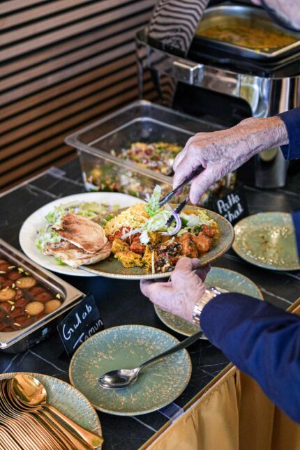 Healthy and flavourful Indian curries at Panas Restaurant Sunday Buffet.