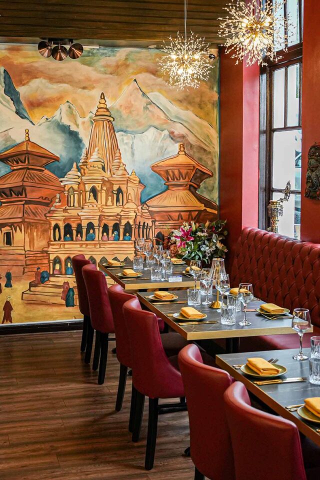 Indian restaurant Nepalese curry house in Blackheath Village with private dining events venue space close to Lewisham near Greenwich Park