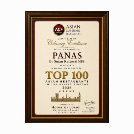 Top 100 Asian catering federation indian restaurant Blackheath