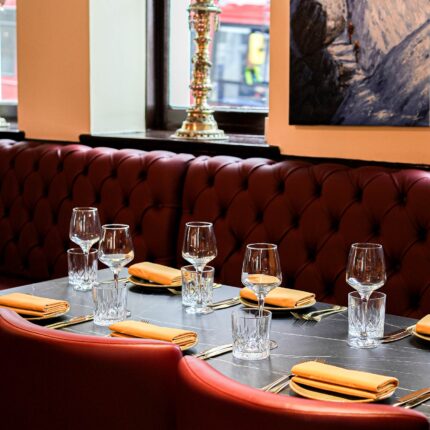 Host exclusive corporate lunches or private celebration dinners at Panas South London. 