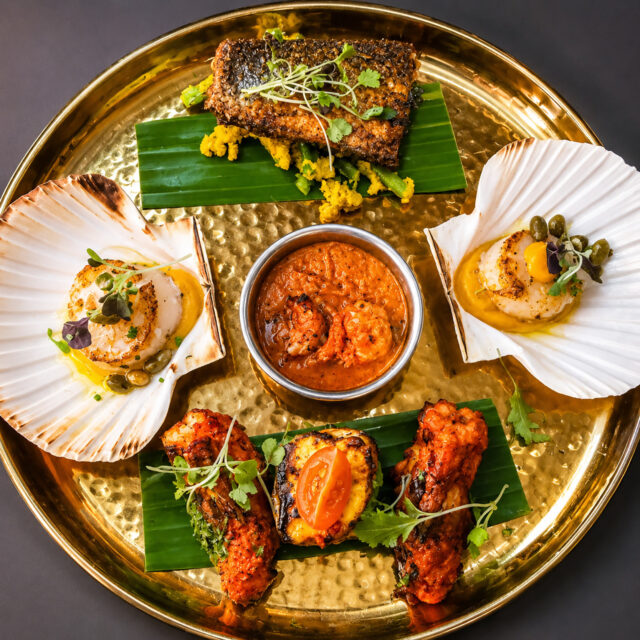 Premium seafood platter fine dining experience to gift at Panas Restaurant.